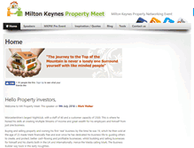 Tablet Screenshot of mk-propertymeet.com